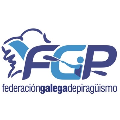 Logotipo oficial de la Federación Galega de Piragüismo (FGP)