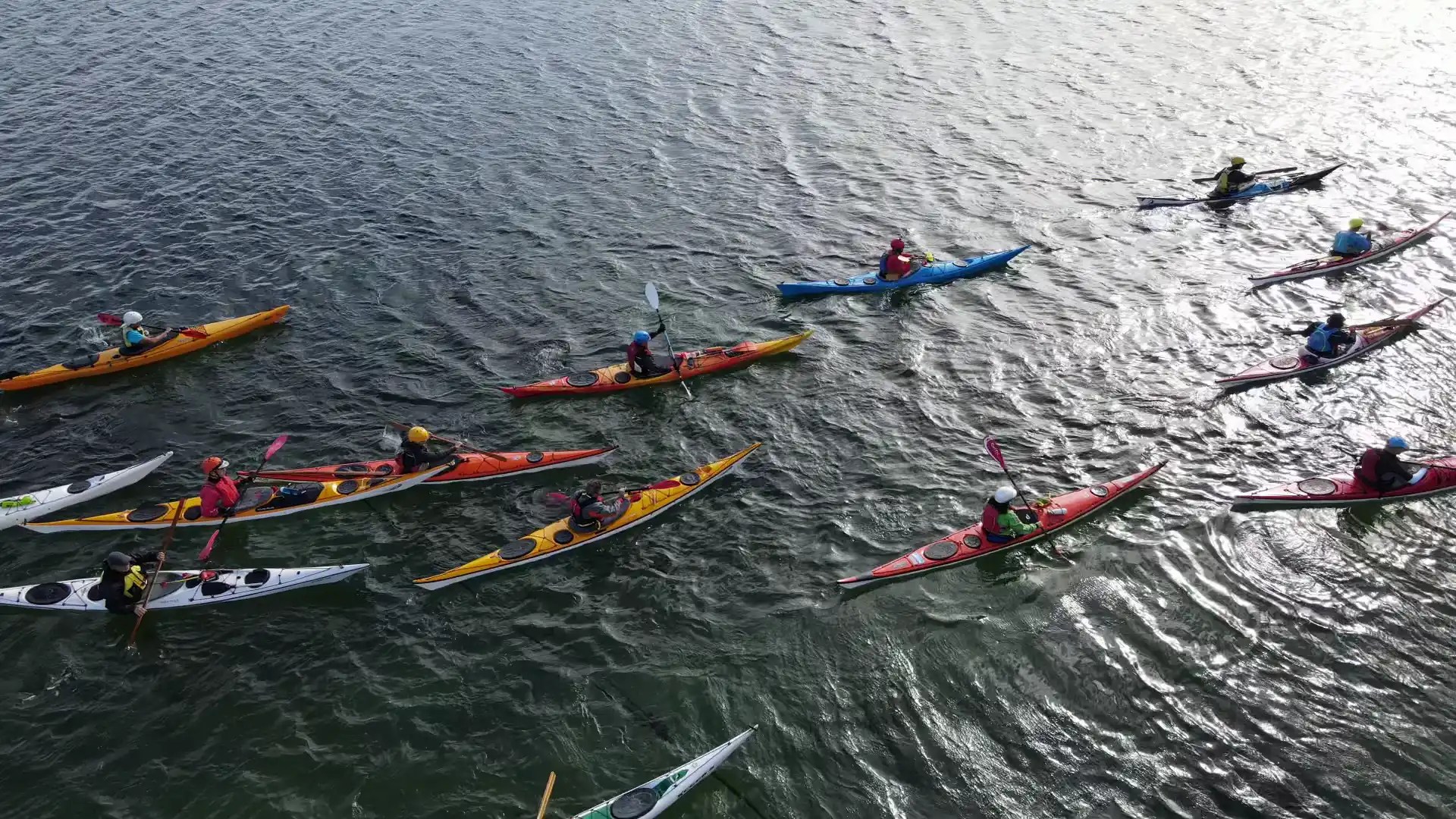 Calendario de próximos eventos y cursos técnicos de kayak de mar en la Ría de Ares